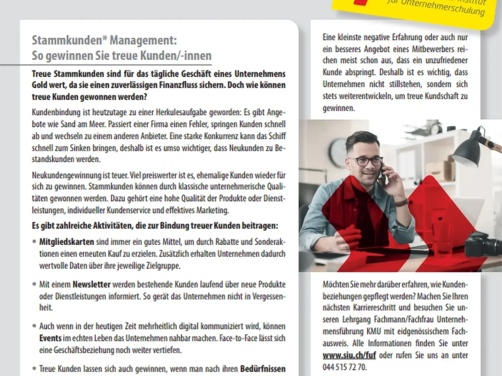Leading Communication Kommunikationsagentur Schaffhausen | Referenz KGV Spot