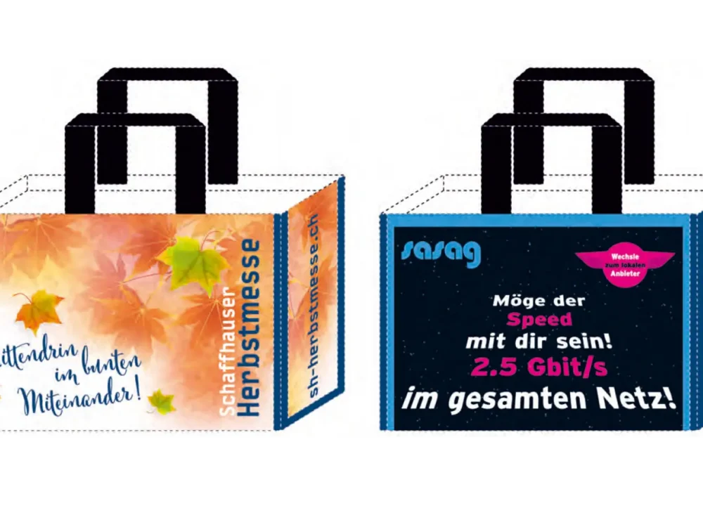 Leading Communication Kommunikationsagentur Schaffhausen | Referenz Herbstmesse Giveaways
